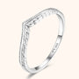 Stilvoller Ring mit Blattmotiv - Vera