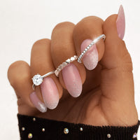 Solitaire Zirkonia-Ring - Elena