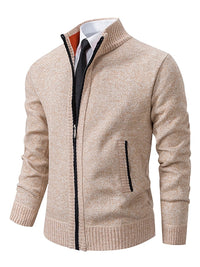 Klassischer gestrickter Herrenpullover - Oscar