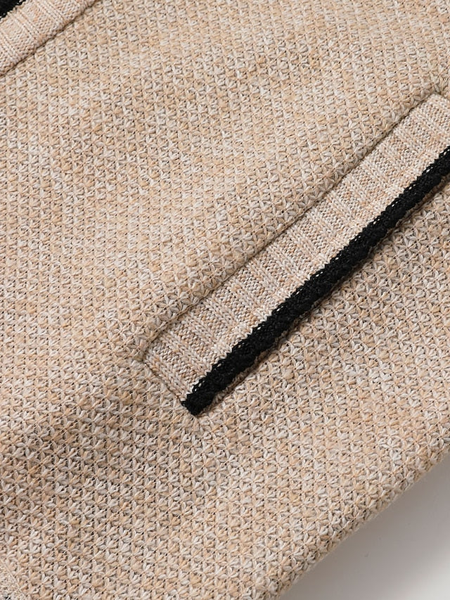 Klassischer gestrickter Herrenpullover - Oscar