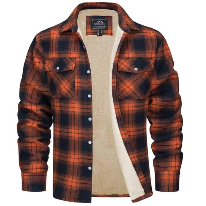 Jacke mit kariertem Fleecefutter - Lawson