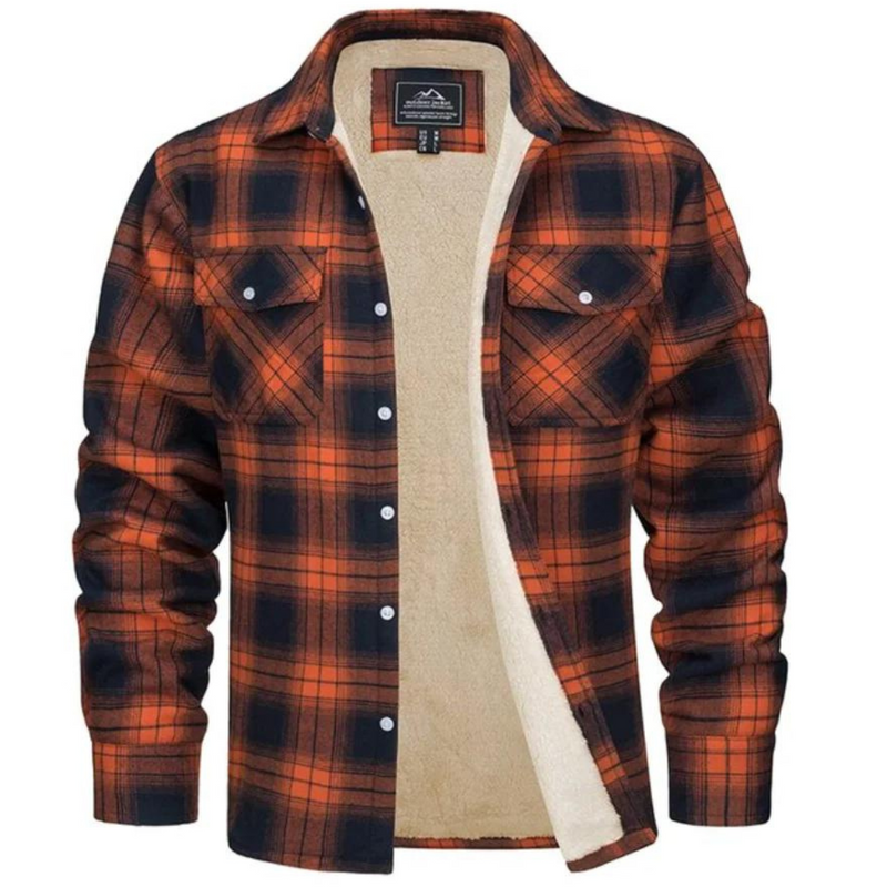 Jacke mit kariertem Fleecefutter - Lawson