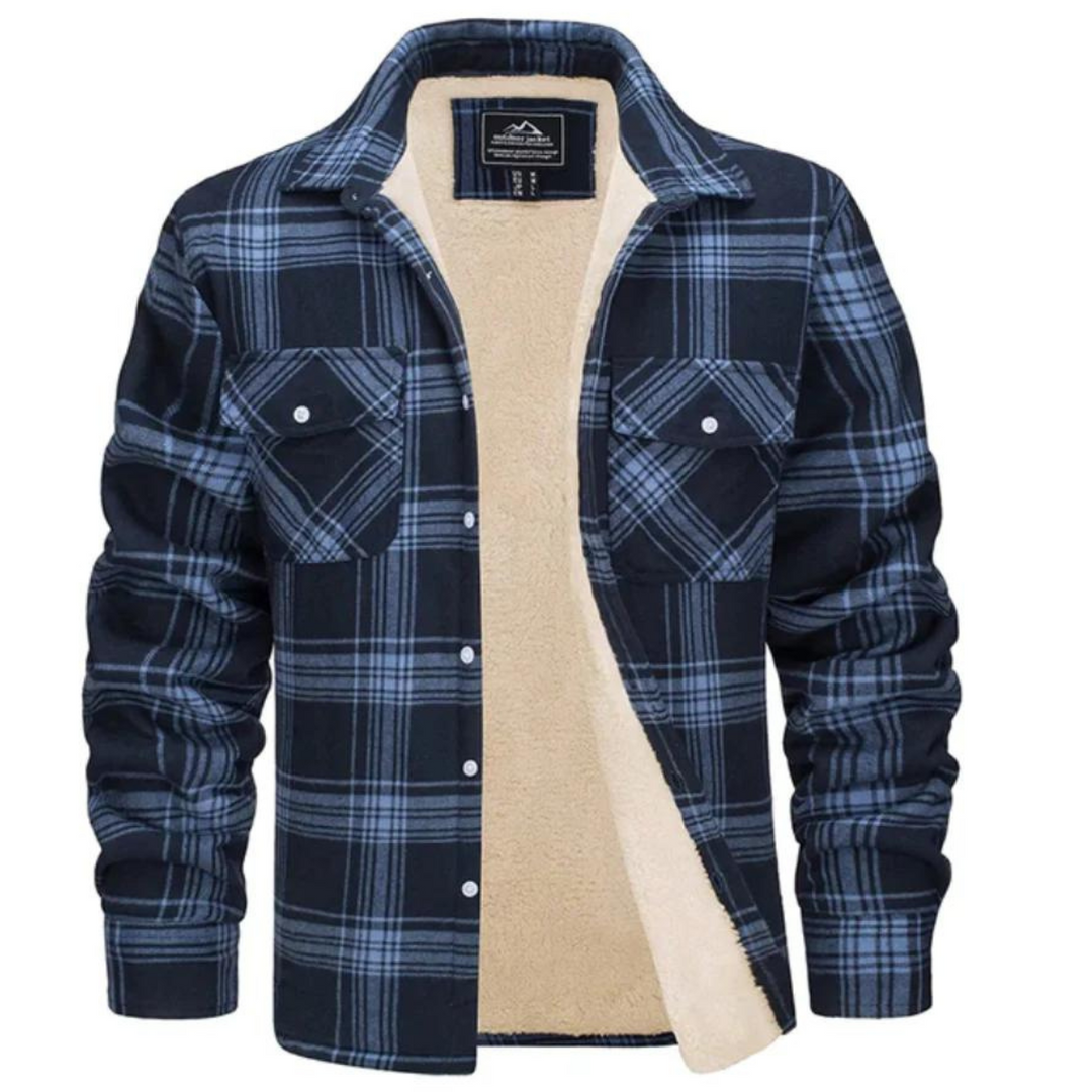 Jacke mit kariertem Fleecefutter - Lawson