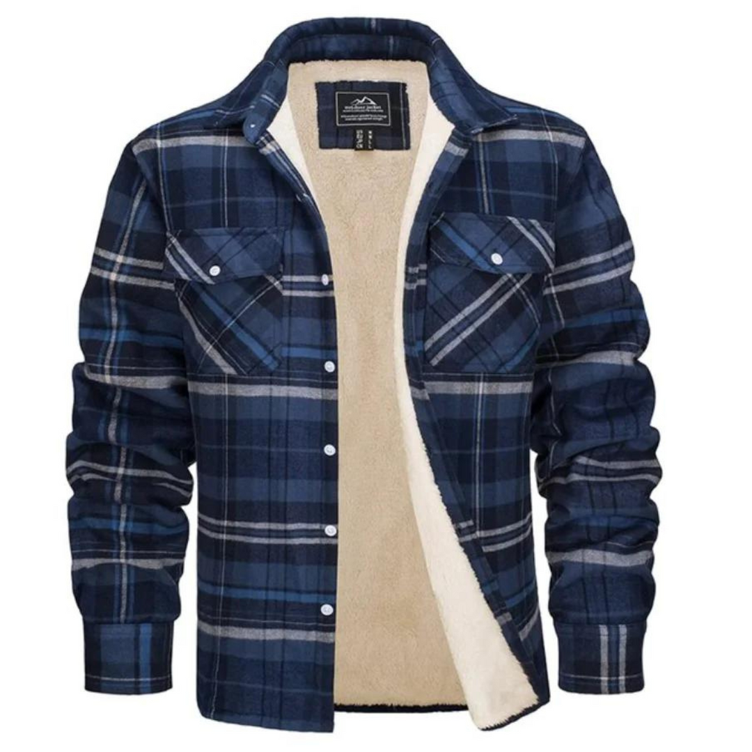 Jacke mit kariertem Fleecefutter - Lawson