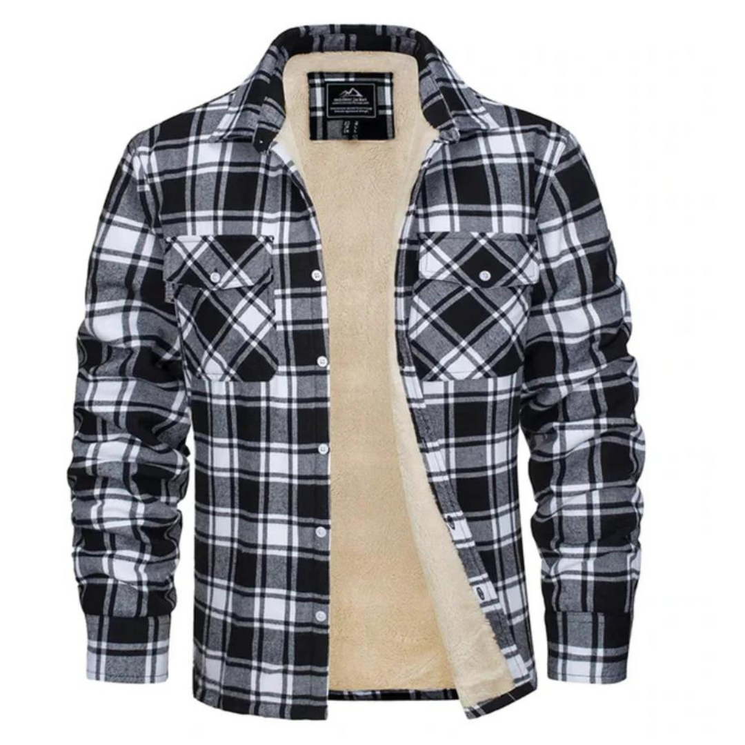 Jacke mit kariertem Fleecefutter - Lawson