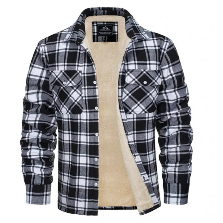 Jacke mit kariertem Fleecefutter - Lawson