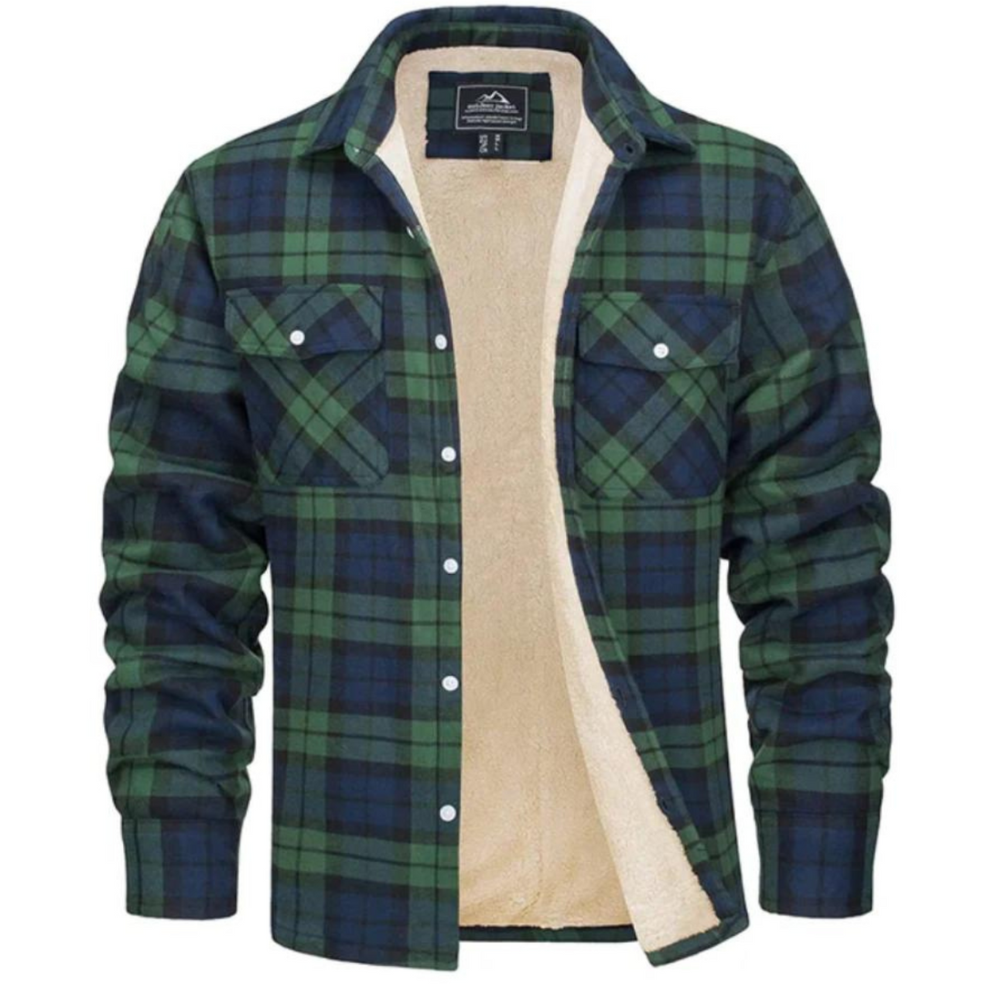 Jacke mit kariertem Fleecefutter - Lawson