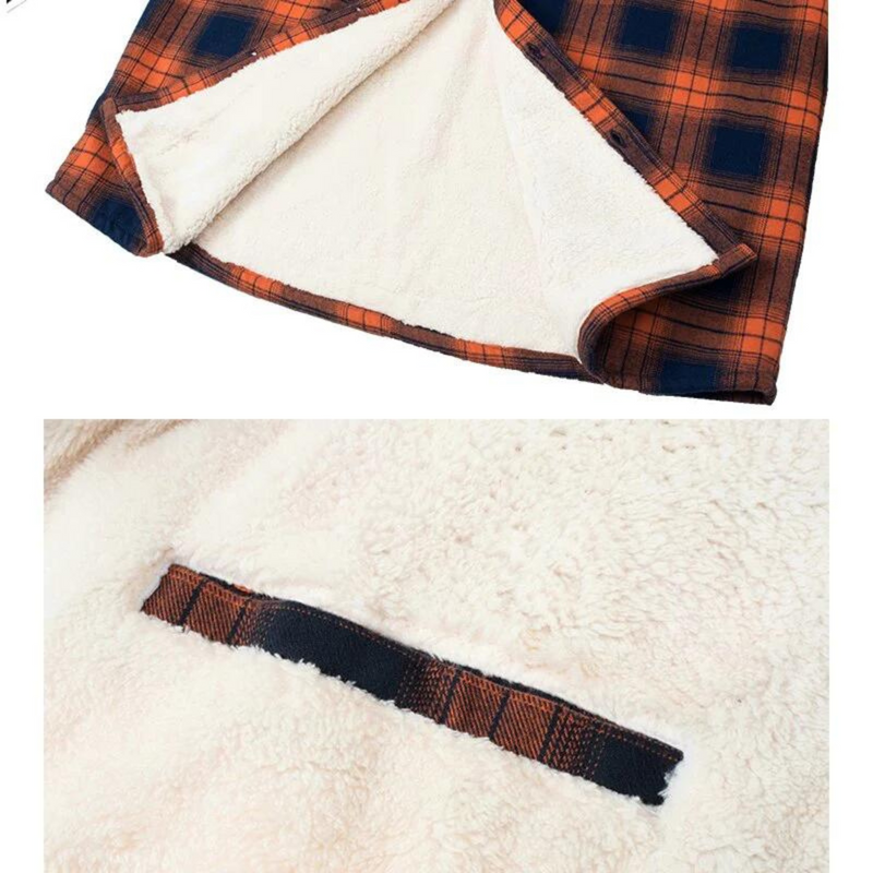 Jacke mit kariertem Fleecefutter - Lawson