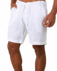 Luxuriöse Leinen-Herren-Shorts - Armand