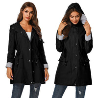 Modische Damen Windjacke - Lila