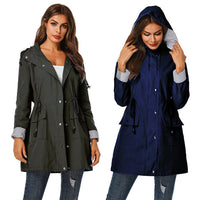 Modische Damen Windjacke - Lila