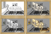 LED Verlichtingsschilderij – Luminza