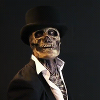 Realistic Skeleton Halloween Mask with Brains for Adults 4