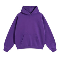 Relaxed Men's Pullover Hoodie With Kangaroo Pocket 13