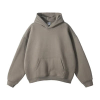 Relaxed Men's Pullover Hoodie With Kangaroo Pocket 5