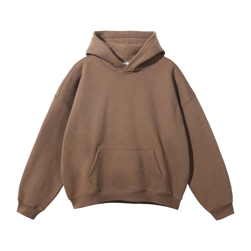 Relaxed Men's Pullover Hoodie With Kangaroo Pocket 8