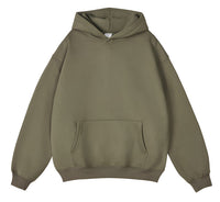 Relaxed Men's Pullover Hoodie With Kangaroo Pocket 9