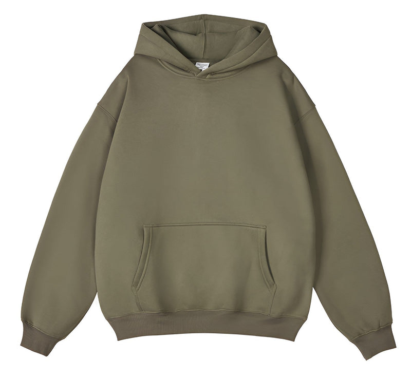 Relaxed Men's Pullover Hoodie With Kangaroo Pocket 9