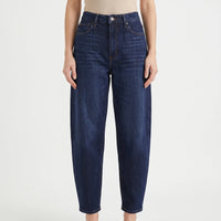 Relaxed Barrel-Leg Trousers -  Sadie