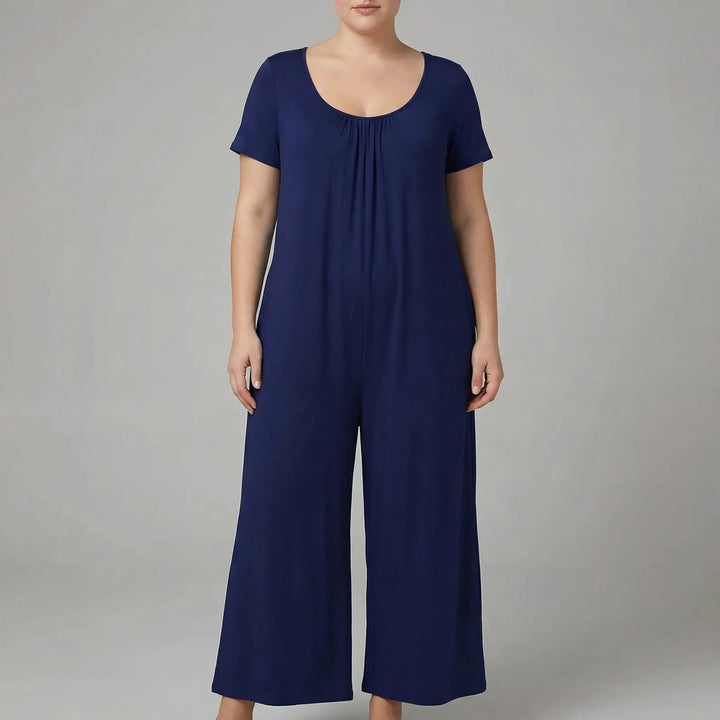 Relaxed Fit Full-Length Plus Size Jumpsuit - June
