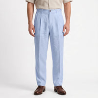 Relaxed Straight Leg Trousers -  Brent