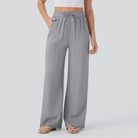 Relaxed Wide-Leg Casual Trousers - Julie