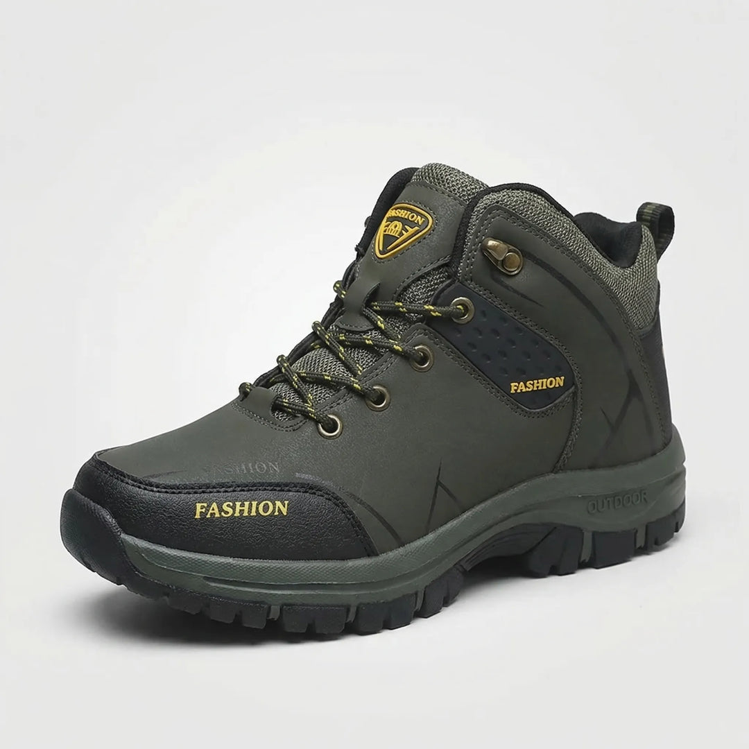 Retro-Style Ankle Hiking Boot -  Terraxen