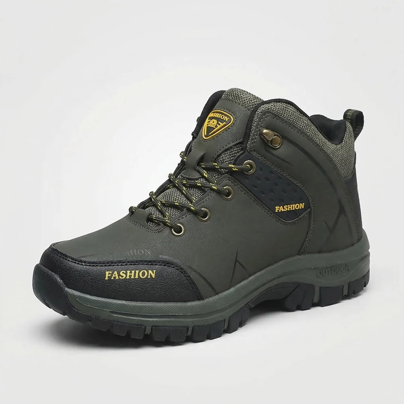 Retro-Style Ankle Hiking Boot -  Terraxen