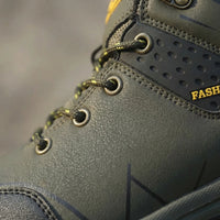 Retro-Style Ankle Hiking Boot -  Terraxen