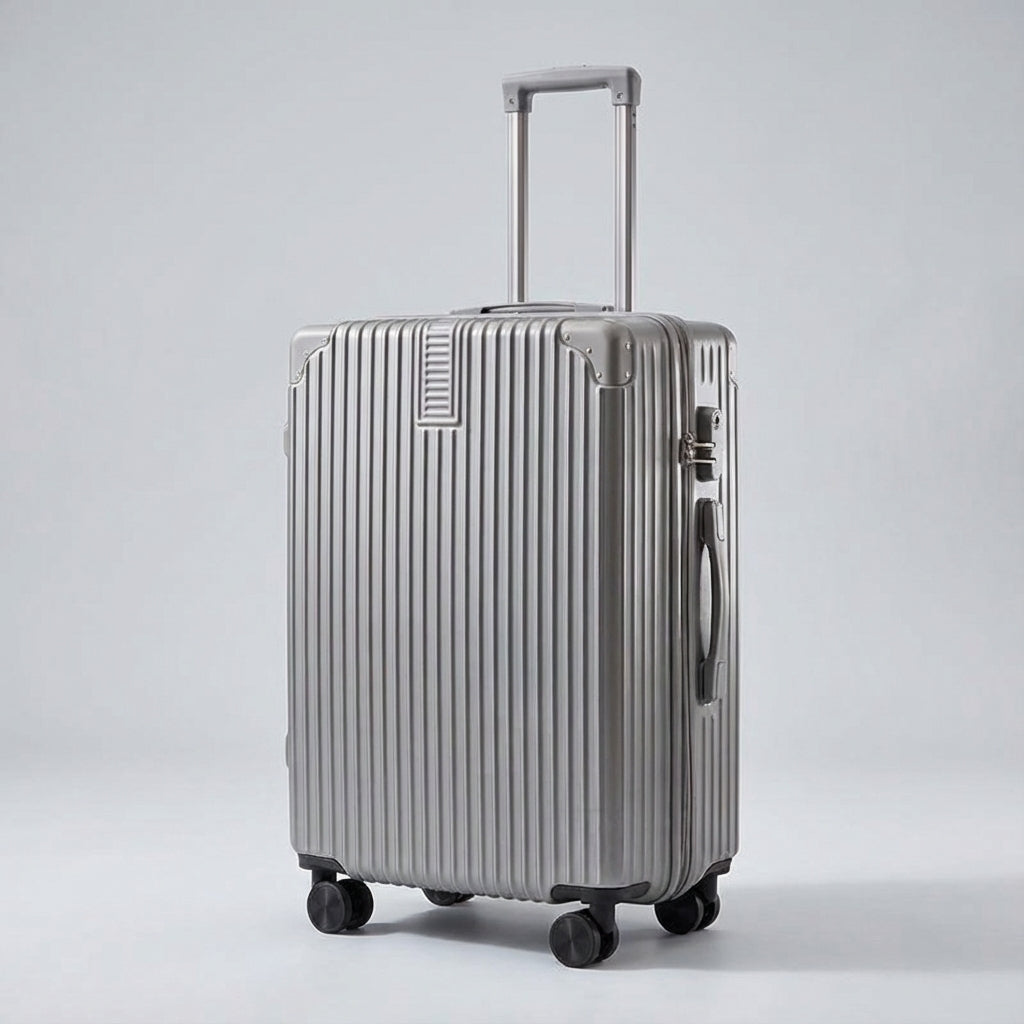 Retro Stijl Reiskoffer Met Hoekbescherming - Casevo
