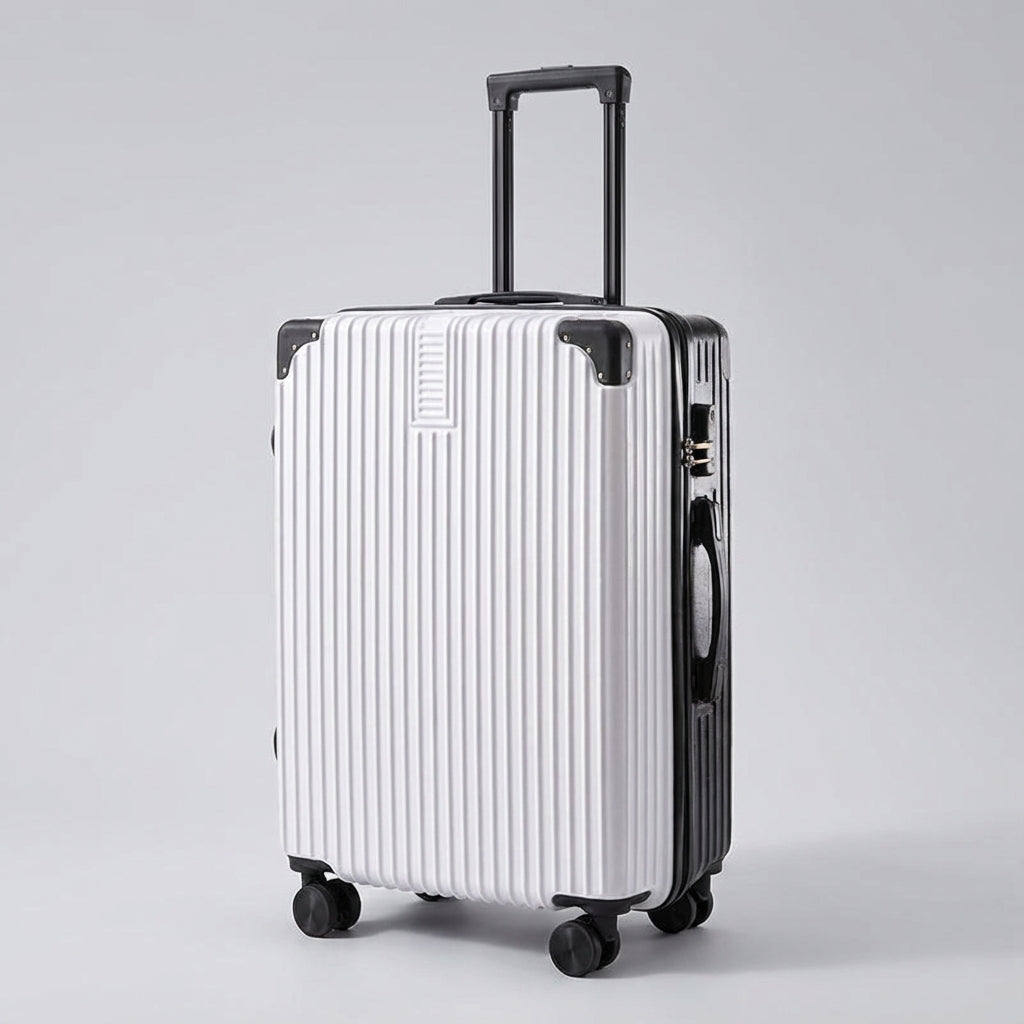 Retro Stijl Reiskoffer Met Hoekbescherming - Casevo