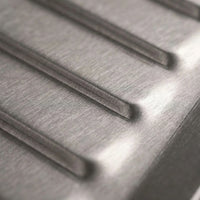 Ridged Titanium Camping Grill Plate With Tongs -  Flamekit