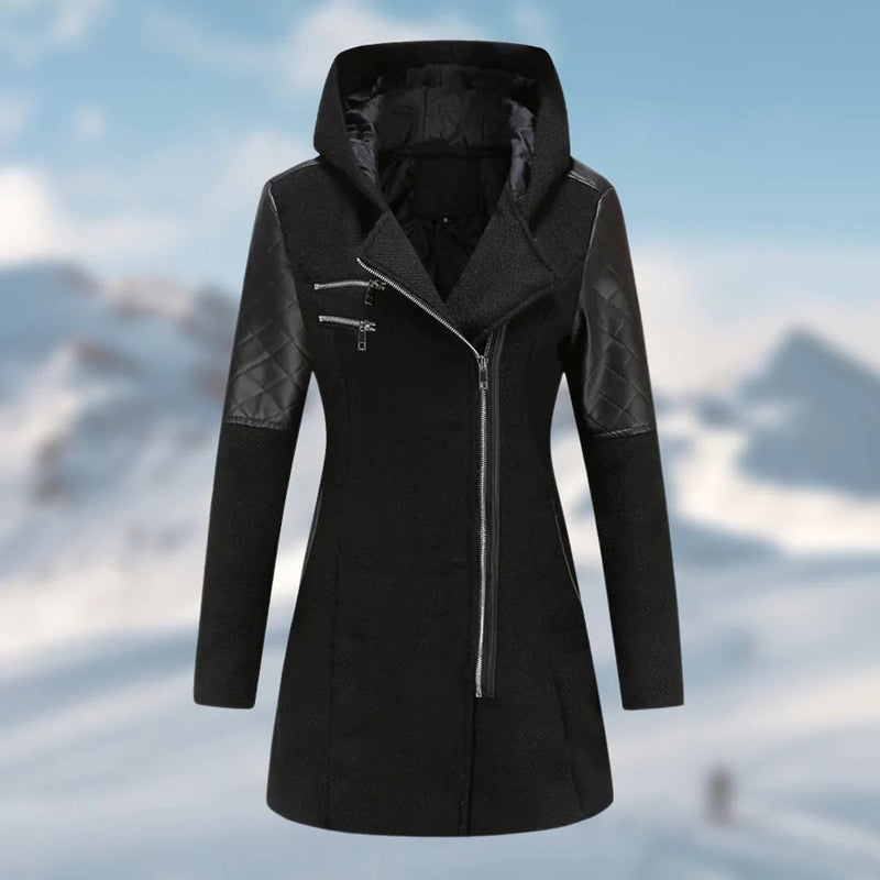 Warmer langer Damen-Wintermantel - Aria