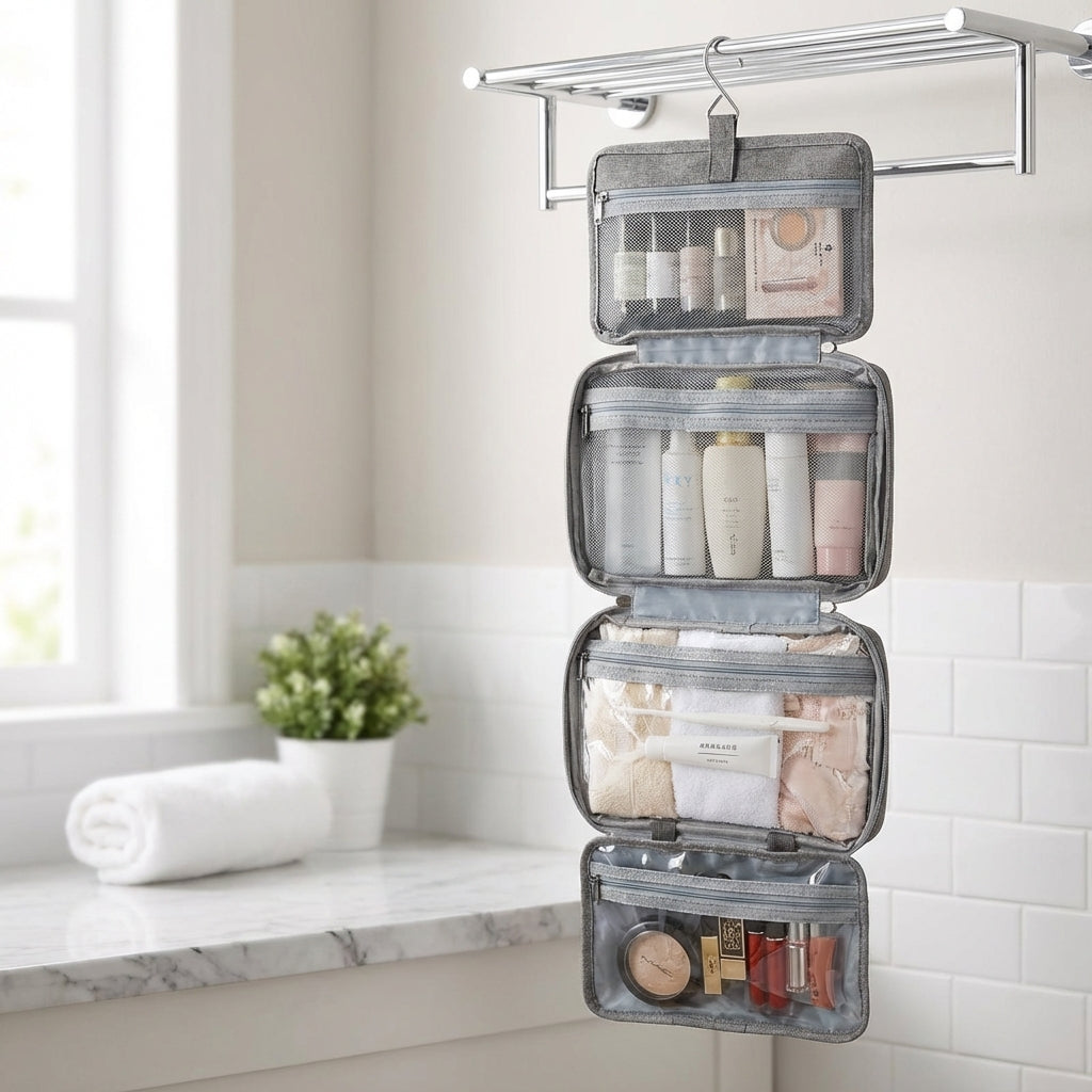 Ritsbare Opvouwbare Toilettas - Hangwell