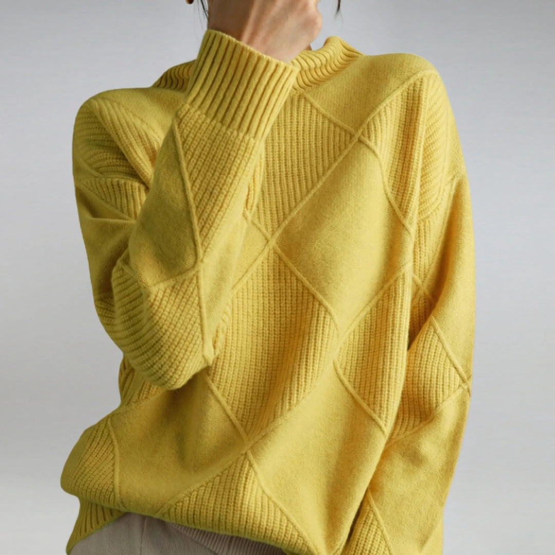 Rollkragenpullover Mit Weiter Passform - Luzie