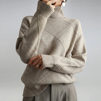 Rollkragenpullover Mit Weiter Passform - Luzie