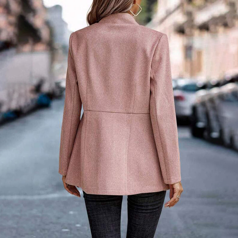 Moderner rosa Damenblazer - Isla