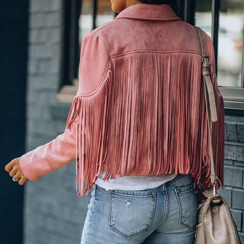 Rosy Jacket | With unique details for a surprising effect