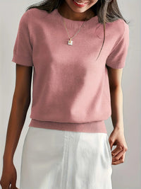 Damen Pullover mit kurzen Ärmeln – Mila