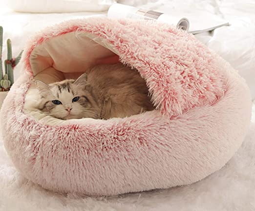 Cozy cat & dog bed | Warm, Soft & Safe