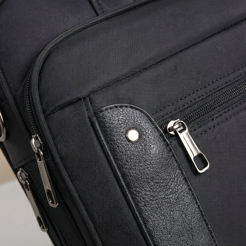 Ruime Canvas Laptoptas - UrbanBrief