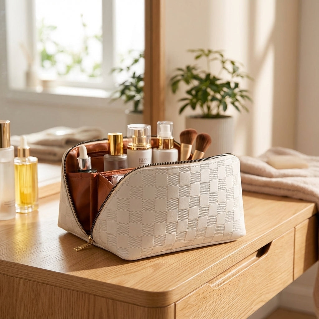 Ruime Georganiseerde Cosmetictas - Luxepack