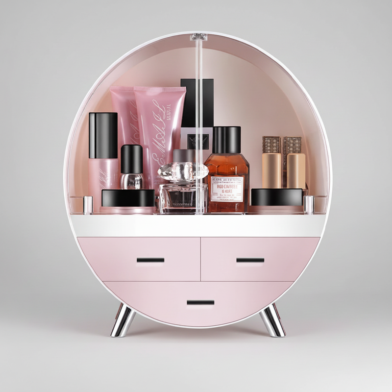 Runder Kosmetik Organizer Kunststoff - Curvique