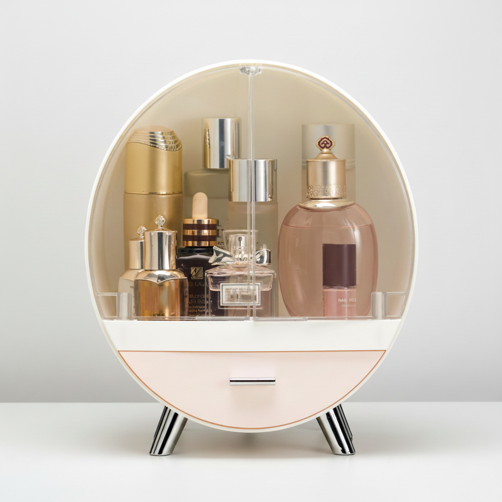 Runder Kosmetik Organizer Kunststoff - Curvique
