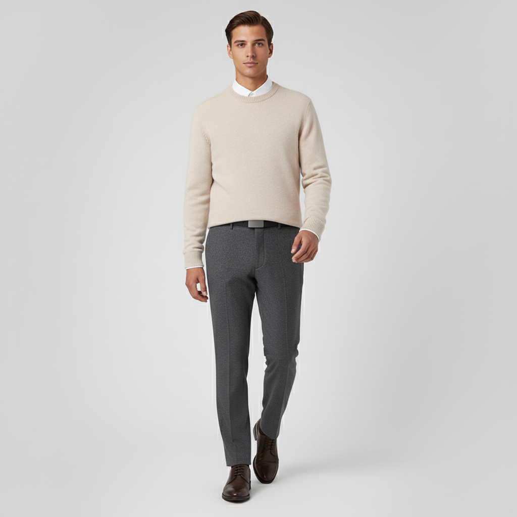 Rundhals-Pullover Für Herren - Francesco