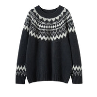 Bequemer Gestrickter Pullover für Damen - Chloe
