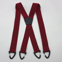 Men's X-Back Suspenders with Adjustable Metal Clips 16
