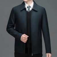 Gefütterte Herren-Winterjacke aus Polyester – Arvid