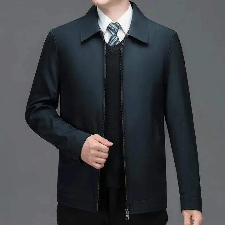 Gefütterte Herren-Winterjacke aus Polyester – Arvid