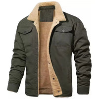 Herren-Bomberjacke aus Baumwollfleece – Ewan